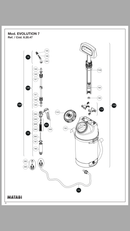 Pulvérisateur à pression MATABI 5 litres